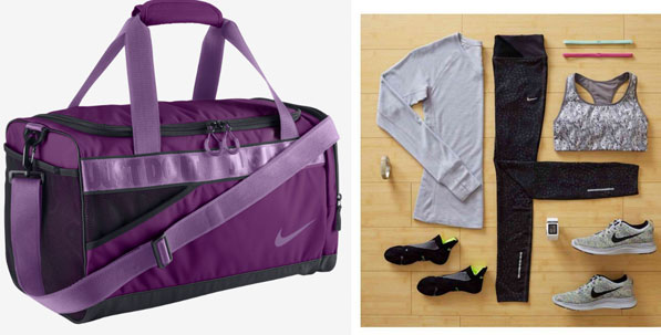  Big purple sports bag by Nike 