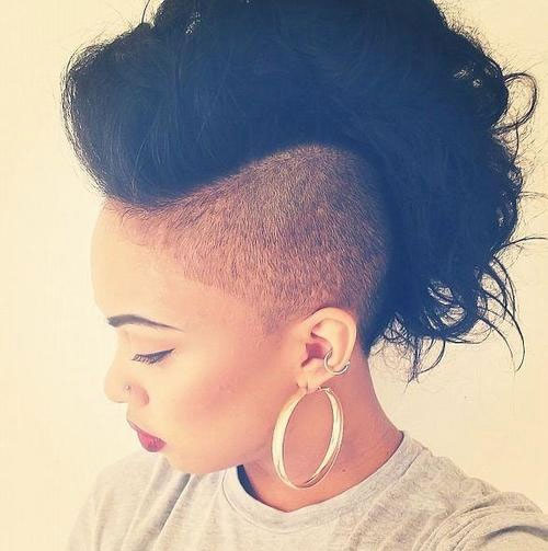 50 Mohawk Hairstyles for Black Women | StayGlam
