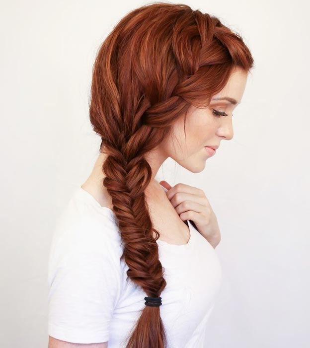  French and Fishtail Side Bride 