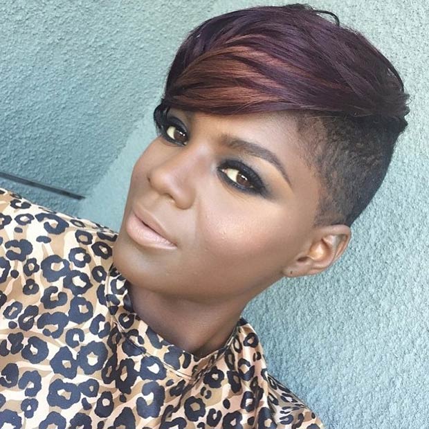 Black Hairstyles For Short Hair Growing Out Mohawk