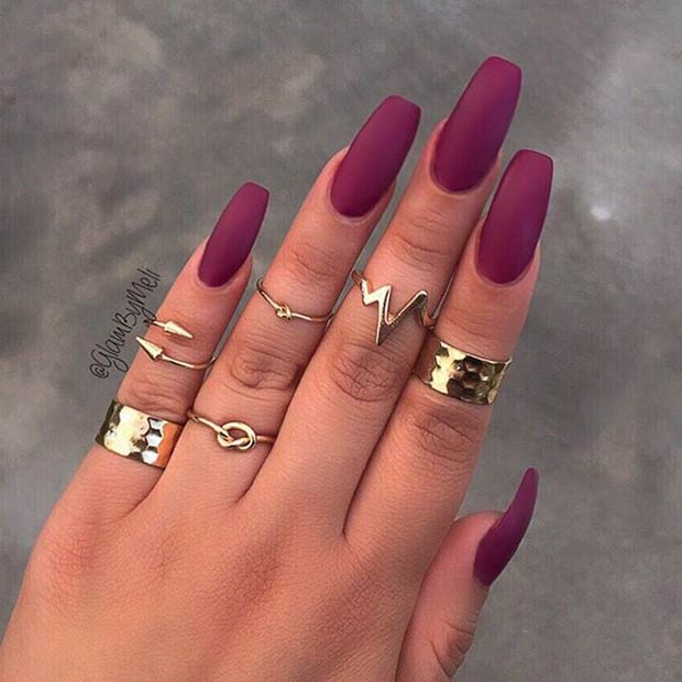 Matte Nail Designs 2016