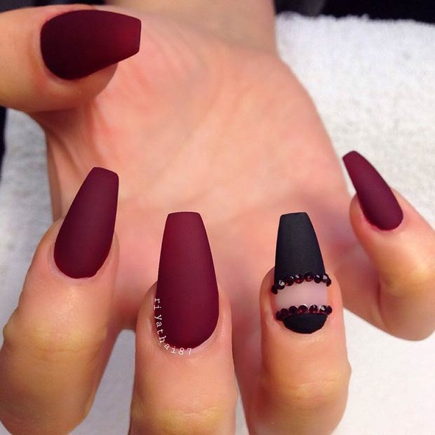 25 Matte Nail Designs You39;ll Want to Copy this Fall  StayGlam
