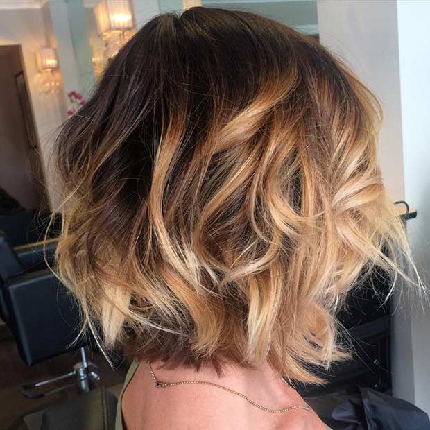 20 Stunning Balayage Hair Colors on Short Hair