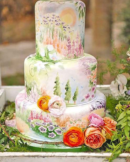 Stunning Spring Wedding Cakes To Inspire Page Of Stayglam