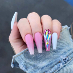 Tasteful Ways To Wear Long Coffin Nails Stayglam