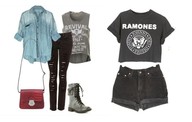 rock concert outfit