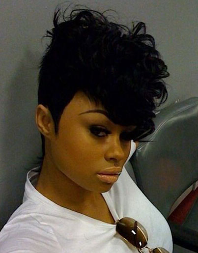 Black Weave Mohawk Hairstyles