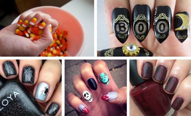 30 Spooktacular Nail Ideas for Halloween | StayGlam