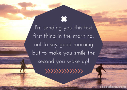 50 Cute Good Morning Texts Stayglam