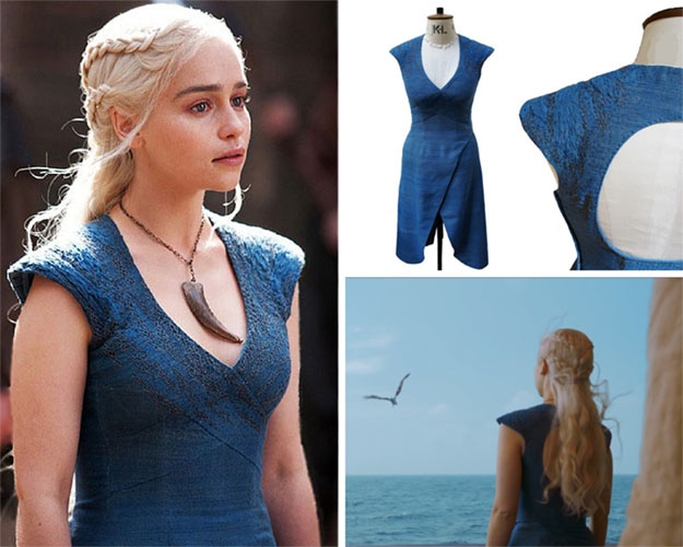 Daenerys Little Blue Dress Look