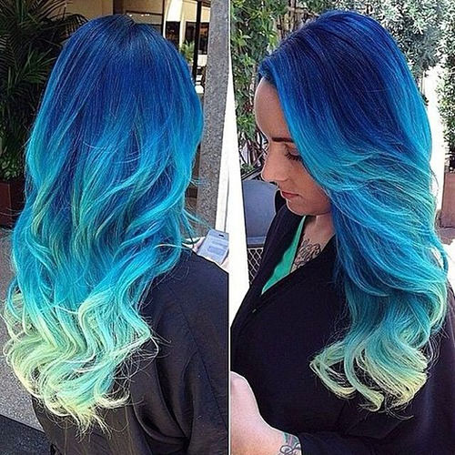 Blue Hair Styles