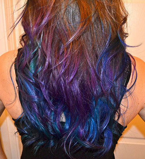 Women that Have Very Unusual But Beautiful Colored Hair-Whoa colors