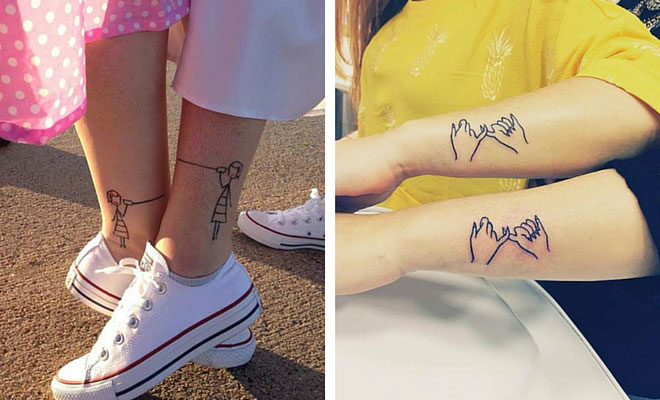 89 Heart Warming Sister Tattoos With Meanings Stayglam