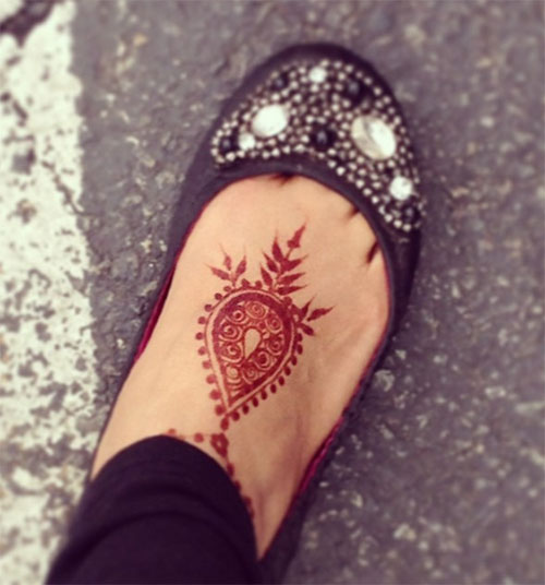 Top 50 Foot Henna Designs | StayGlam