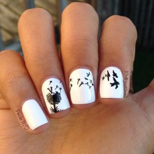 50 Best Black and White Nail Designs | StayGlam