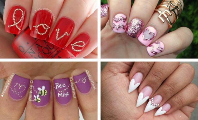 30 Lovely Valentine S Day Nails Stayglam