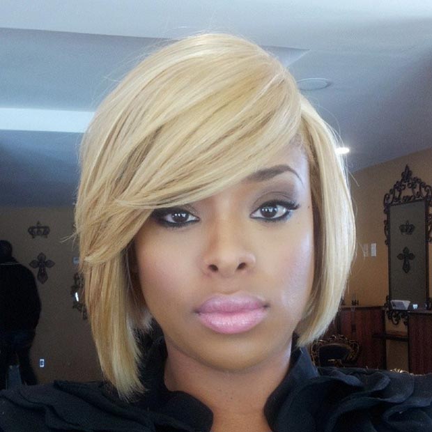 Black Hairstyles Blonde Bobs