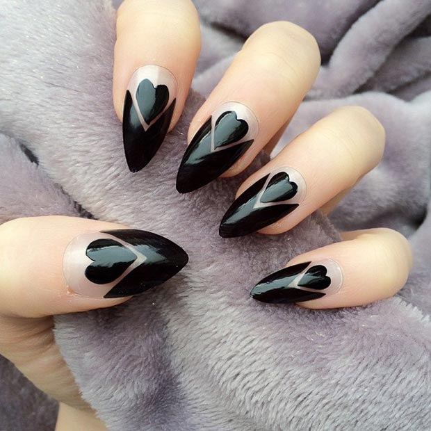 70 Creative Stiletto Nail Designs | StayGlam