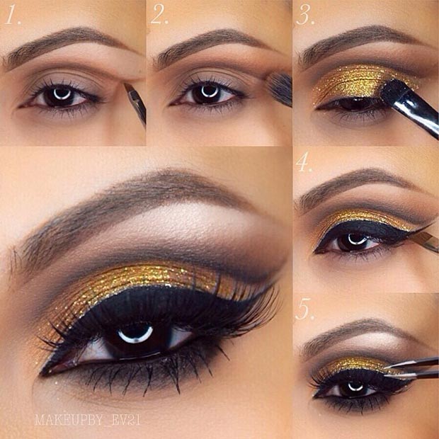 simple eye makeup ideas for brown eyes