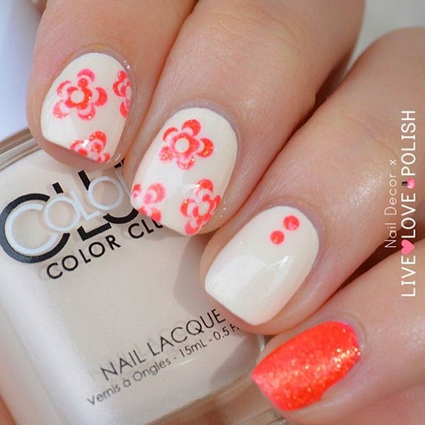 50 Flower Nail Designs for Spring | StayGlam