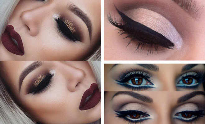 formal eye makeup for brown eyes