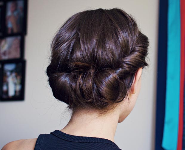 Long Hair Updo