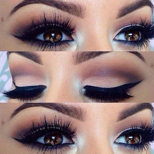 how to do simple eye makeup for brown eyes