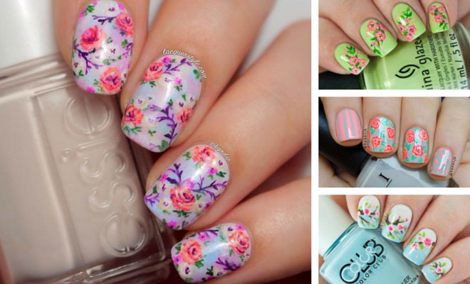 1. Elegant Floral Nail Art for Spring - wide 4