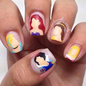 21 Super Cute Disney Nail Art Designs - StayGlam - StayGlam