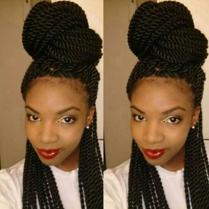 49 Senegalese Twist Hairstyles for Black Women - StayGlam - StayGlam