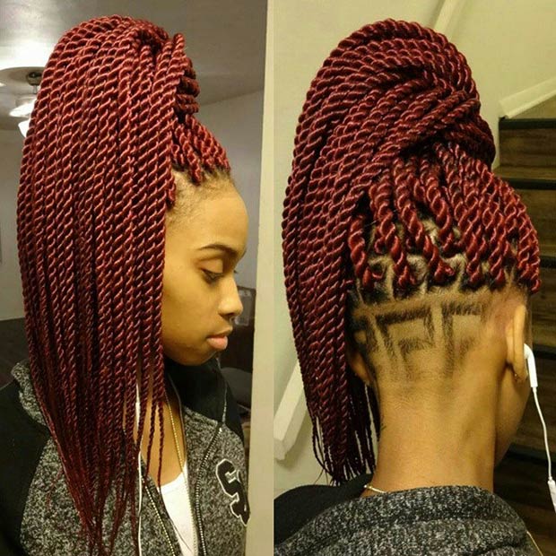 49 Senegalese Twist Hairstyles for Black Women - StayGlam