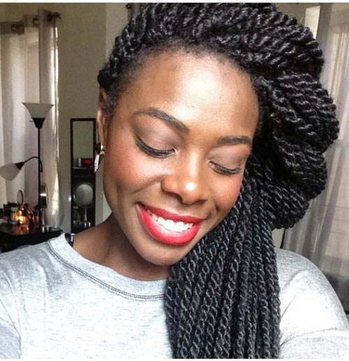 49 Senegalese Twist Hairstyles  for Black Women StayGlam