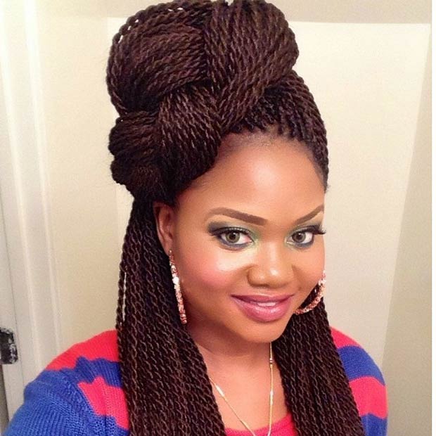 Senegalese Braids Styles