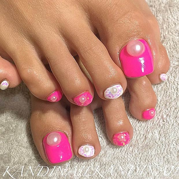 51 Adorable Toe Nail Designs For This Summer StayGlam