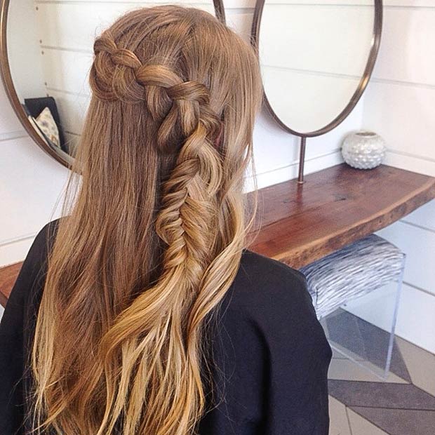 61 Stunning Half Up, Half Down Hairstyles - StayGlam