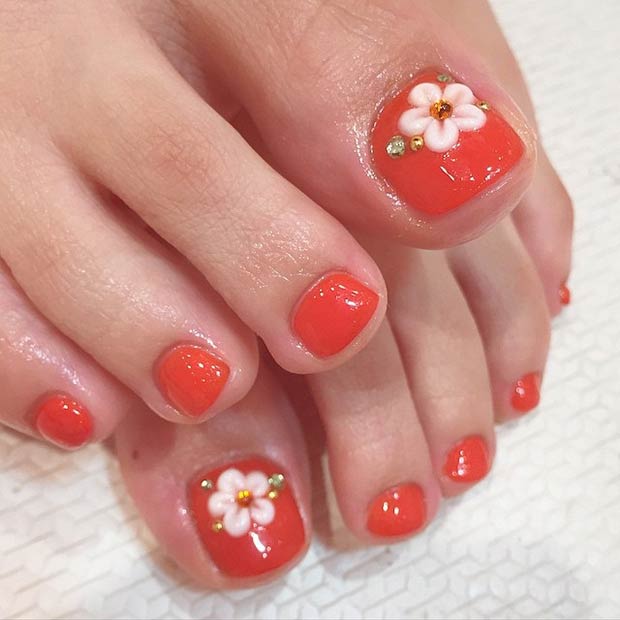 51 Adorable Toe Nail Designs For This Summer StayGlam