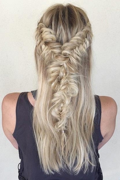 61 Stunning Half Up, Half Down Hairstyles - StayGlam