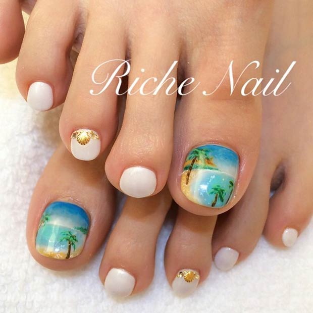 51 Adorable Toe Nail Designs For This Summer StayGlam