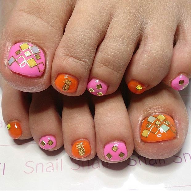 31 Adorable Toe Nail Designs For This Summer Stayglam