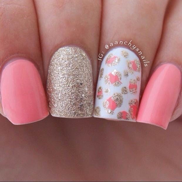 23 Pretty Shellac Nail Art Designs and Ideas - StayGlam