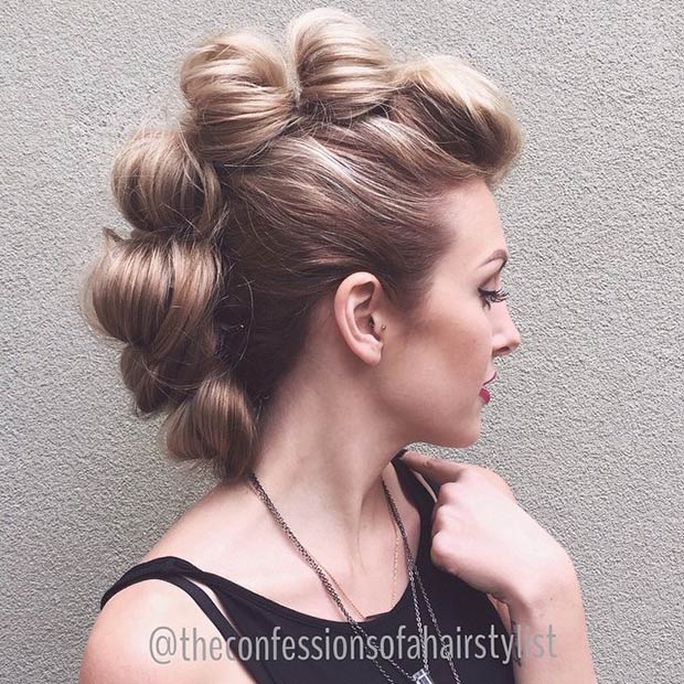 23 Faux Hawk Hairstyles for Women  StayGlam