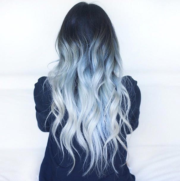 35 Trendy Styles For Blue Ombre Hair  LoveHairStylescom