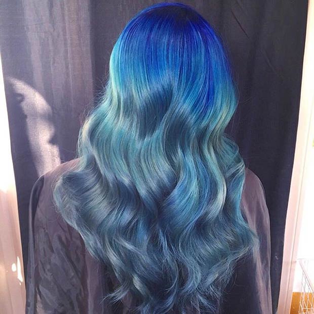 29 Blue Hair Color Ideas for Daring Women - StayGlam