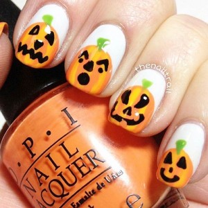35 Cute and Spooky Nail Art Ideas for Halloween - Page 3 of 3 - StayGlam