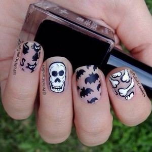 35 Cute and Spooky Nail Art Ideas for Halloween | Page 2 of 3 | StayGlam