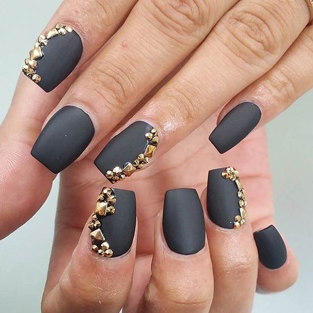 25 Matte Nail Designs You Ll Want To Copy This Fall Page 2 Of 2