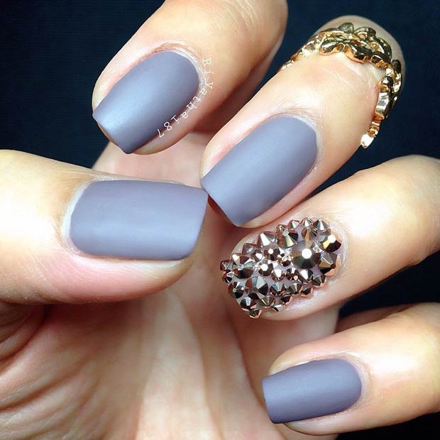 25 Matte Nail Designs You Ll Want To Copy This Fall Stayglam