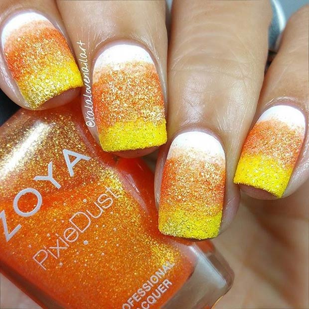 21 Amazing Thanksgiving Nail Art Ideas | StayGlam