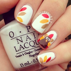 21 Amazing Thanksgiving Nail Art Ideas - StayGlam