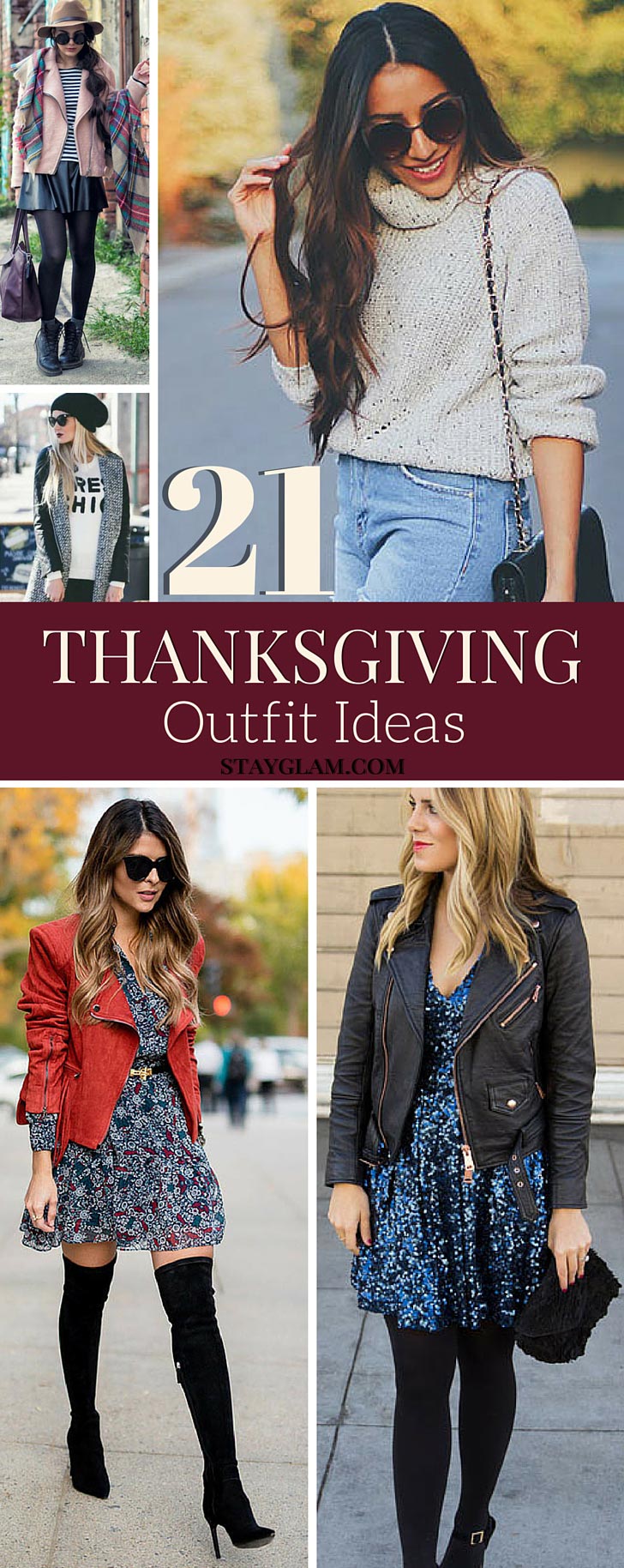 21 Comfy & Stylish Thanksgiving Outfit Ideas - StayGlam